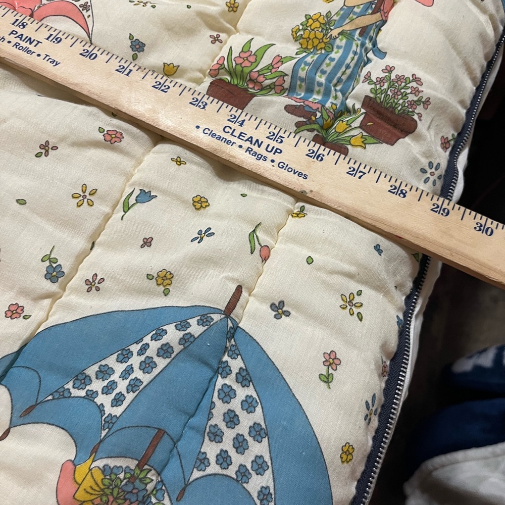 Vintage Holly Hobbie Sleeping Bag Zipper - Picture 8 of 8
